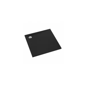 Hit sprzedaży Omnires STONE Brodzik kwadratowy 90x90x3 Czarny mat STONE90/KBL