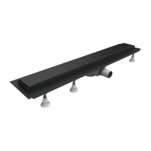 Omnires LOWFIX Prysznicowy odpływ liniowy 60 cm Czarny LOWFIX60/G/BL Niska cena