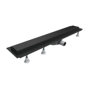 Omnires LOWFIX Prysznicowy odpływ liniowy 80 cm Czarny LOWFIX80/G/BL Ekspresowa dostawa