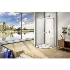 Do wyczerpania zapasów Wana NAXOS NA88 TRANSPARENT 80x80x185 kabina prysznicowa półokrągła KNA03