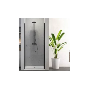 Bezpieczne zakupy New Trendy SUPERIA BLACK Drzwi wnękowe uchylne 90x195 cm Czarny D-0333A