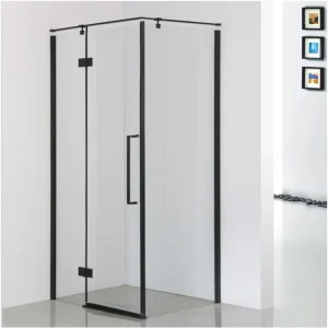 Taniej Sea-Horse Fresh line kabina asymetryczna 80x120 lewa czarny mat BK248T0812KL CleanGlass