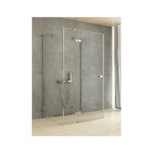 Cena promocyjna New Trendy REFLEXA Kabina przyścienna LEWA  80x100 EXK-1249 + środek do pielęgancji GRATIS