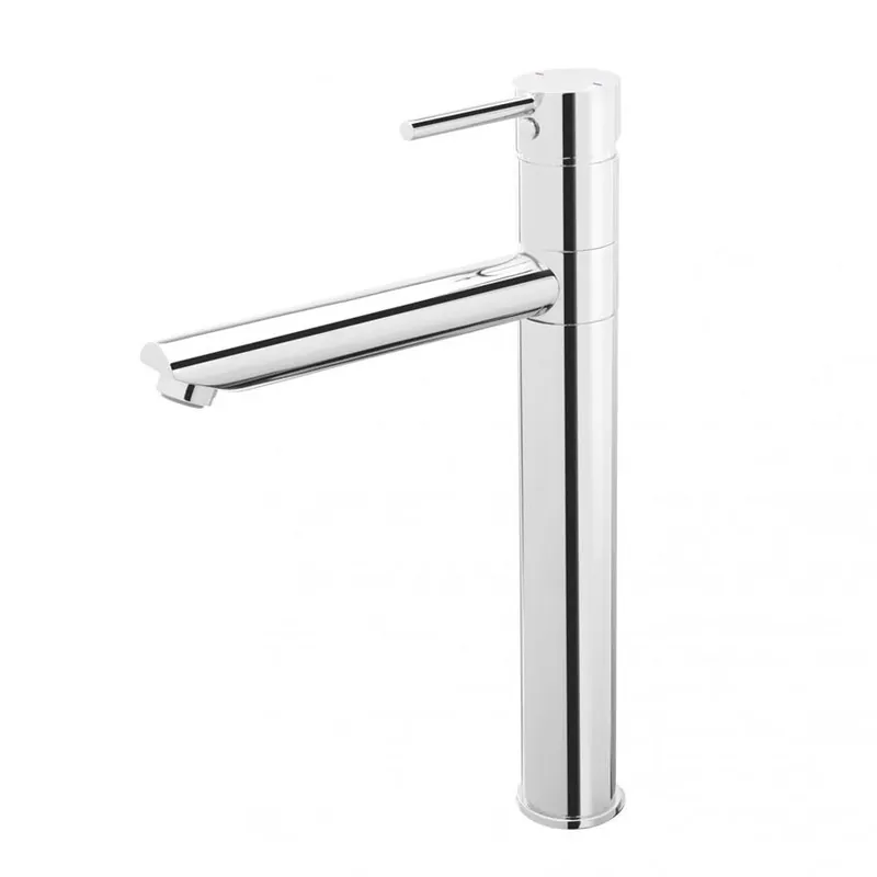 FDesign Flusso - Bateria Umywalkowa Wysoka z Korkiem - Domni.pl Premium