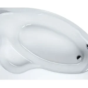 Bezpieczna płatność Wanna Asymetryczna Prawa 100x150 - Sanplast Comfort - Domni.pl